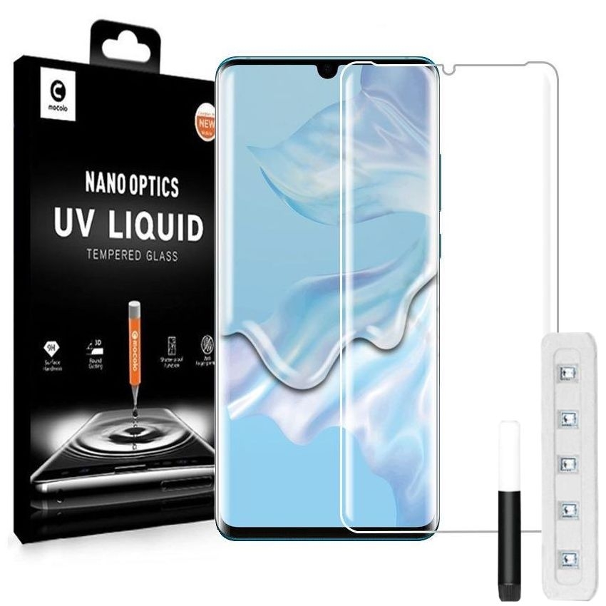 Huawei P30 Pro | Szkło Hartowane MOCOLO UV | CAŁY EKRAN