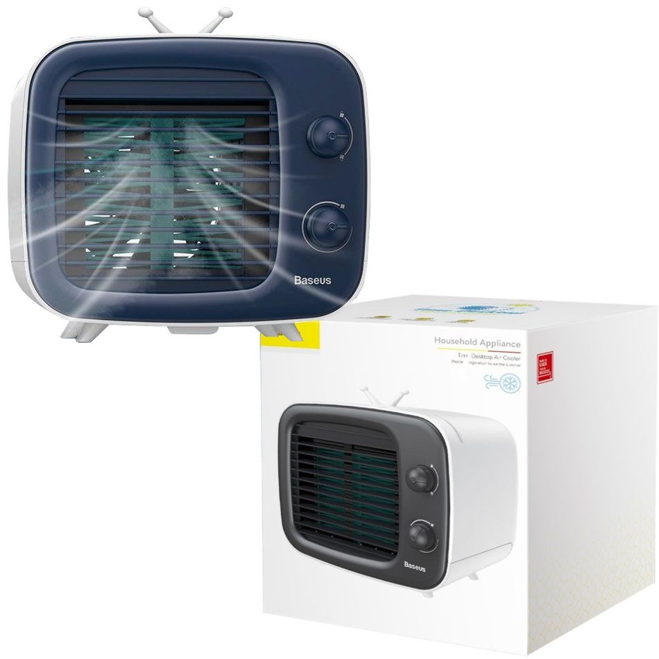 Baseus Time Desktop | Przenośny Klimator Biurkowy | Biały