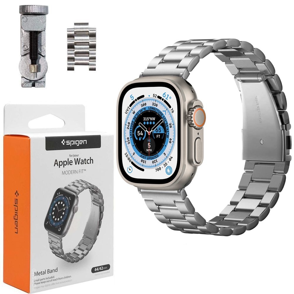 SPIGEN Modern Fit | Stalowa Bransoleta Pasek do Apple Watch Ultra 1/2