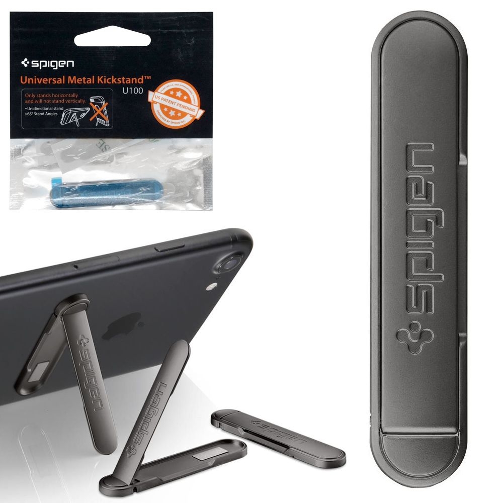 Spigen | Uniwersalna Metalowa Stopka Podstawka na Etui | Black