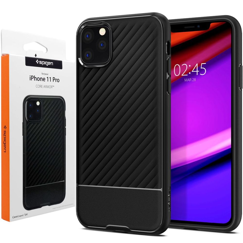Apple iPhone 11 Pro | Etui SPIGEN Core Armor | Black