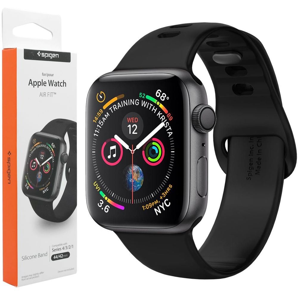 Apple Watch 4/5/6/SE 44mm | Silikonowy Pasek SPIGEN Air Fit