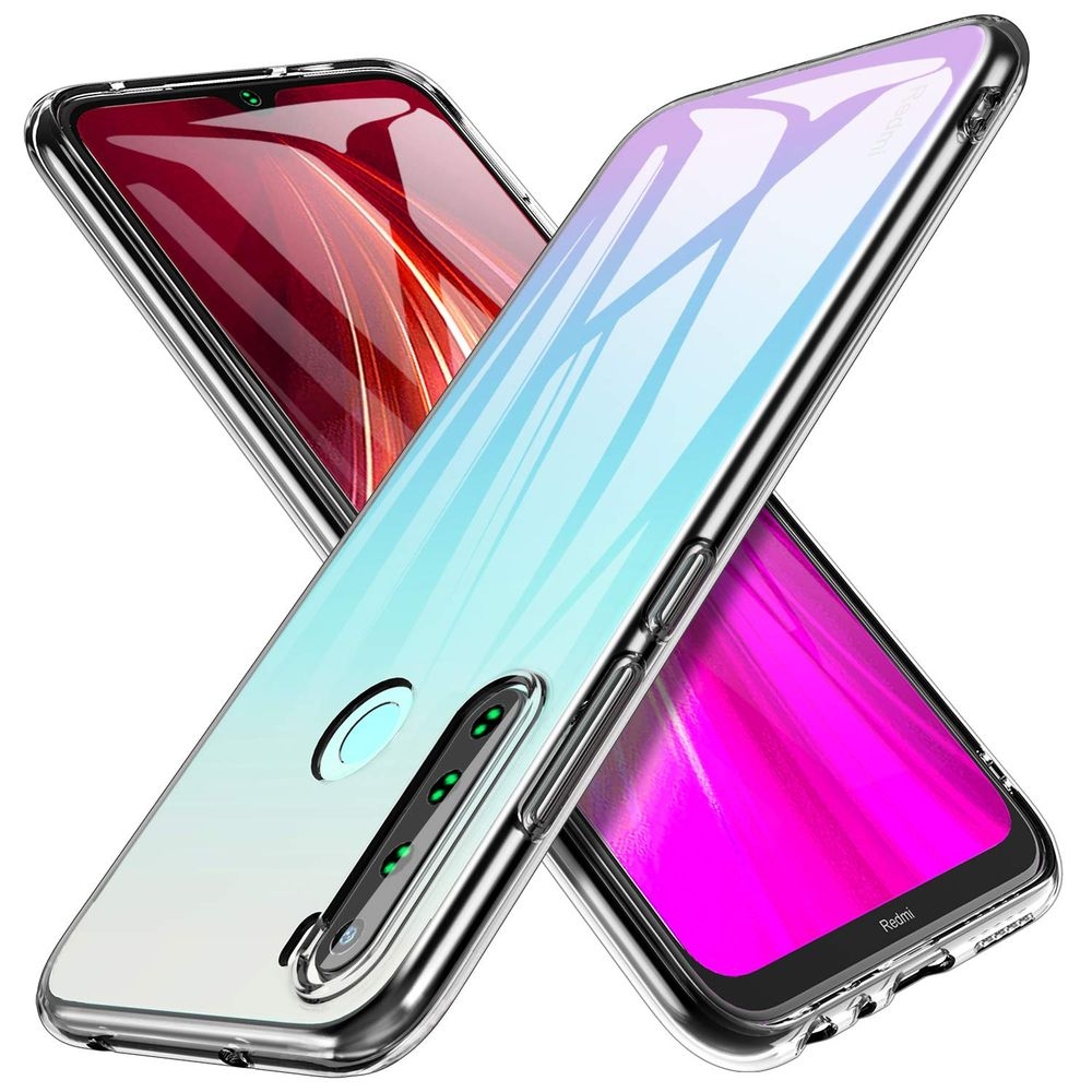 Xiaomi Redmi Note 8 | Cienkie Etui Feather Case | Bezbarwne