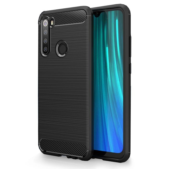 Xiaomi Redmi Note 8 | Etui CARBON Soft Case | Coal Black