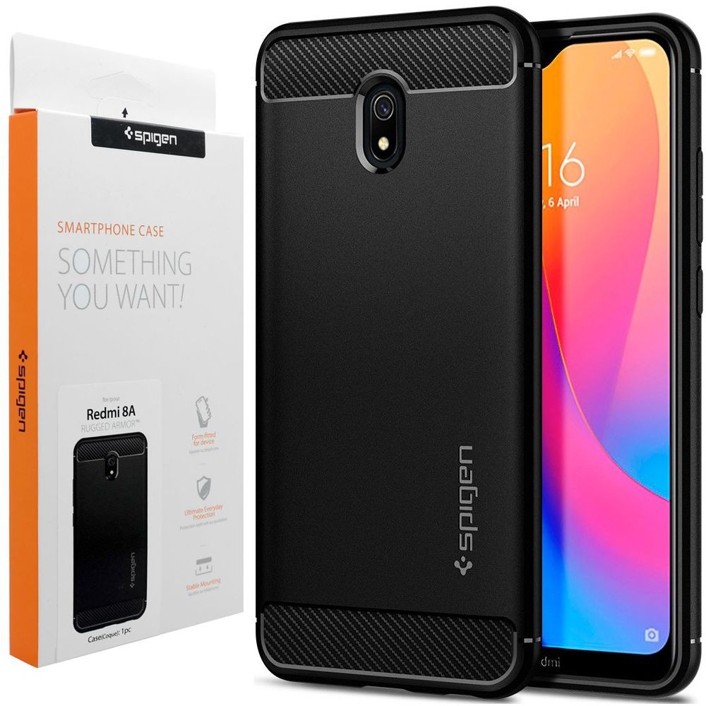 Xiaomi Redmi 8A | Etui SPIGEN Rugged Armor | Black