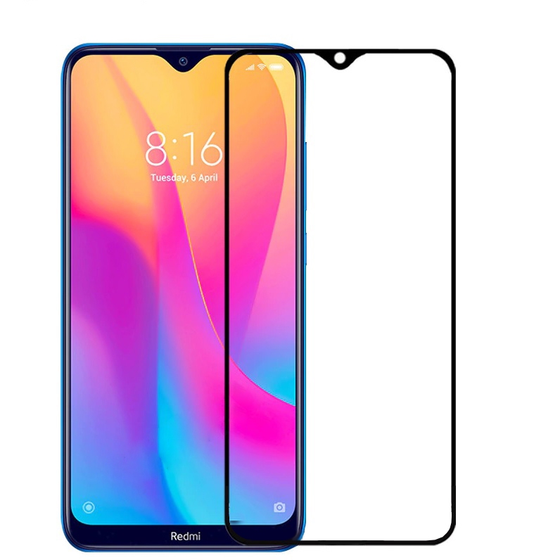 Xiaomi Redmi 8A | Szkło Hartowane 5D | CAŁY EKRAN | Full Glue