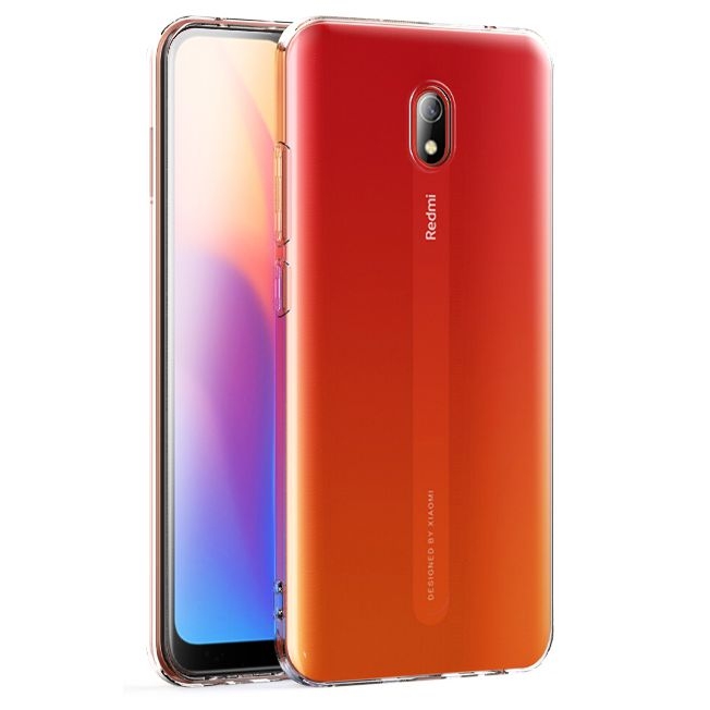 Xiaomi Redmi 8A | Cienkie Etui Feather Case | Bezbarwne