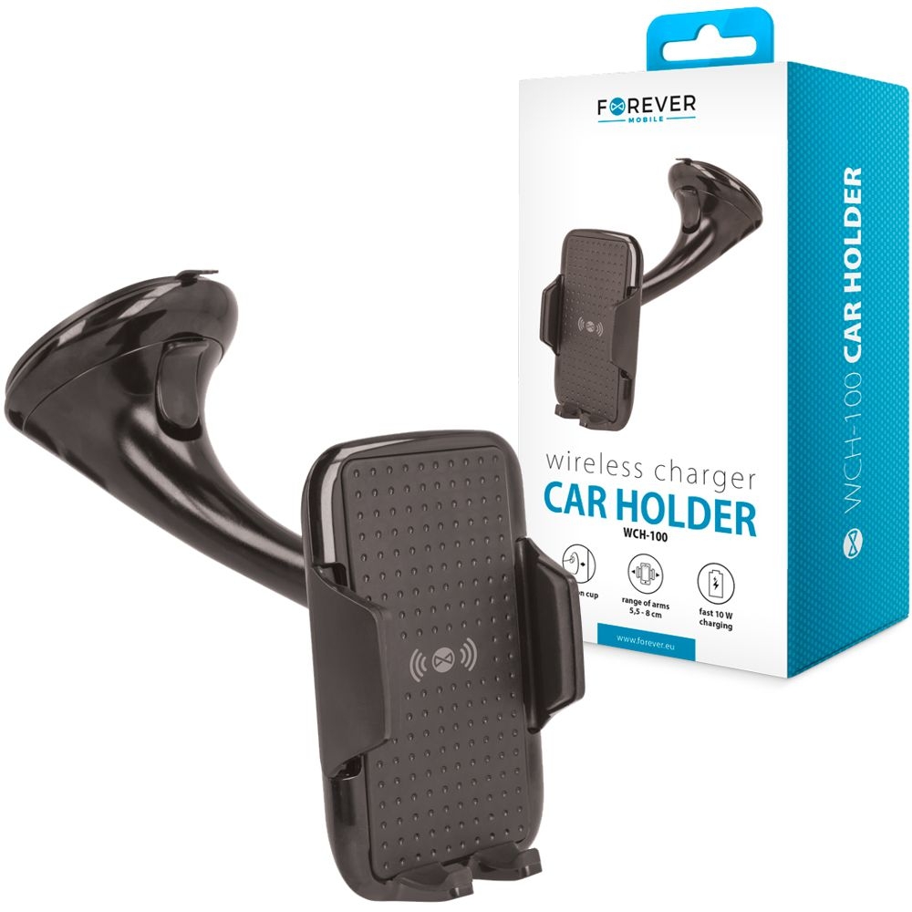 Forever | Szybki Uchwyt Indukcyjny 10W | Do Szyby