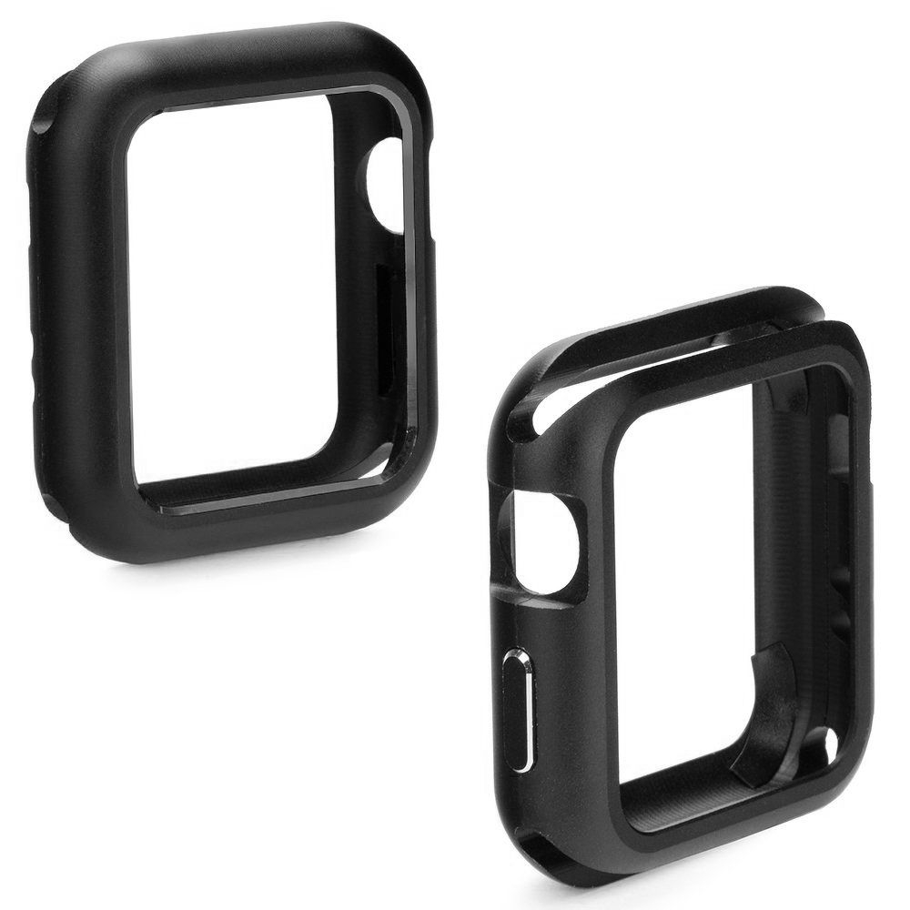 do Apple Watch 4/5/6/SE 44mm | Aluminiowe Magnetyczne Etui | Matte Black