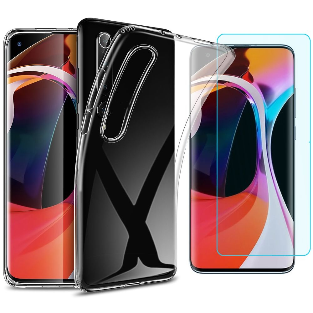 do Xiaomi Mi 10 / Pro | Cienkie Etui Feather Case | Bezbarwne + SZKŁO