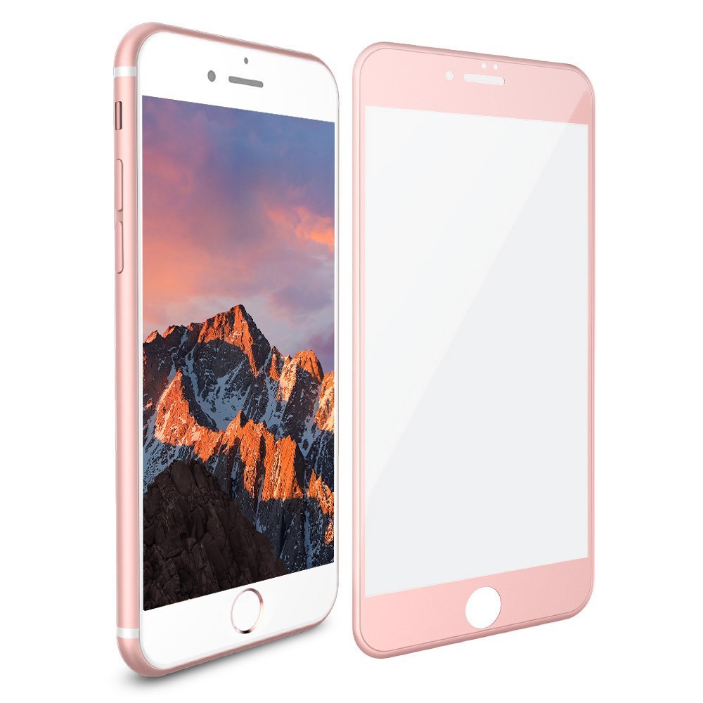 Szkło Ochronne 3D na Cały Ekran | Rose Gold