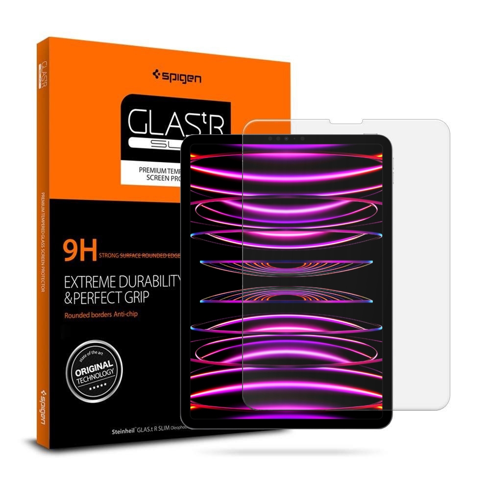 Szkło Hartowane SPIGEN GLAS.tR Slim do Apple iPad Pro 11 2022