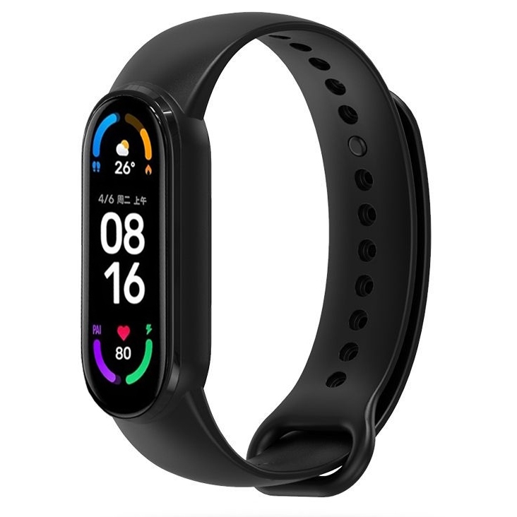 Sportowy Pasek Silikonowy do Xiaomi Mi Band 6