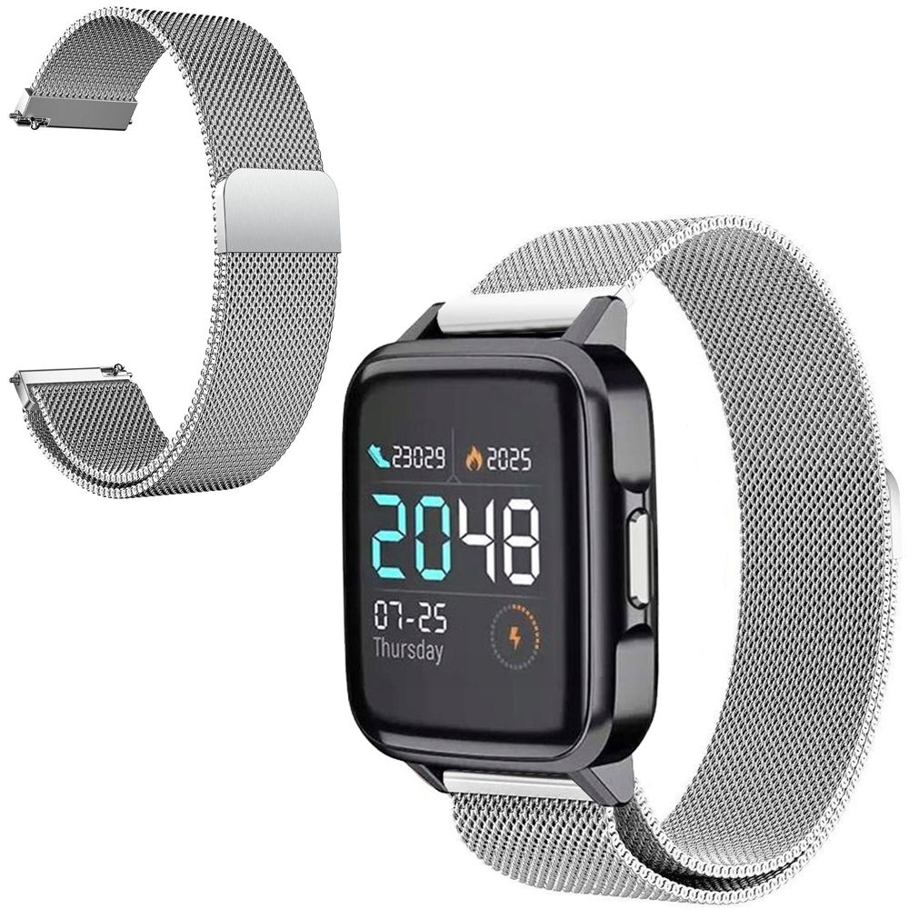 Pasek Siatka Milanese Mesh Band do Xiaomi Haylou LS01 / LS02