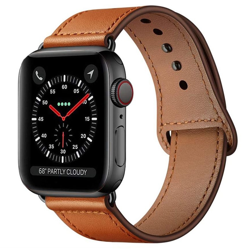 Skórzany Pasek MODERN Leather Band do Apple Watch 4/5/6/SE 44mm