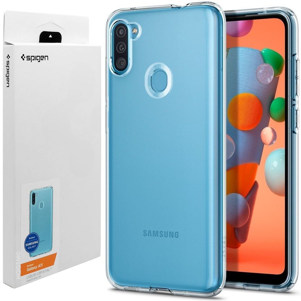 Etui SPIGEN Liquid Crystal | Crystal Clear do Samsung Galaxy M11