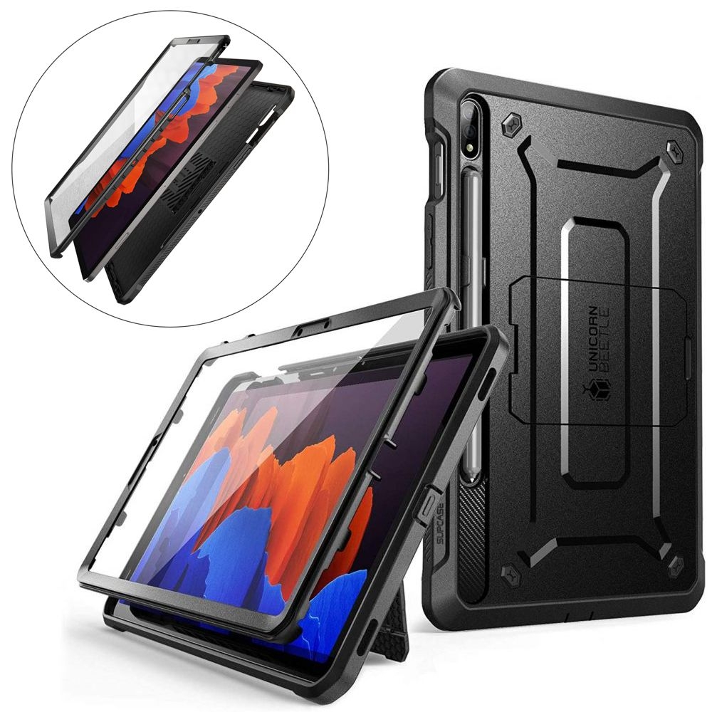 Etui SUPCASE Unicorn Beetle Pro | Obudowa Przód Tył na CAŁY Samsung Galaxy Tab S7 / S8 11 T870 / T875 / T876B / X700 / X706
