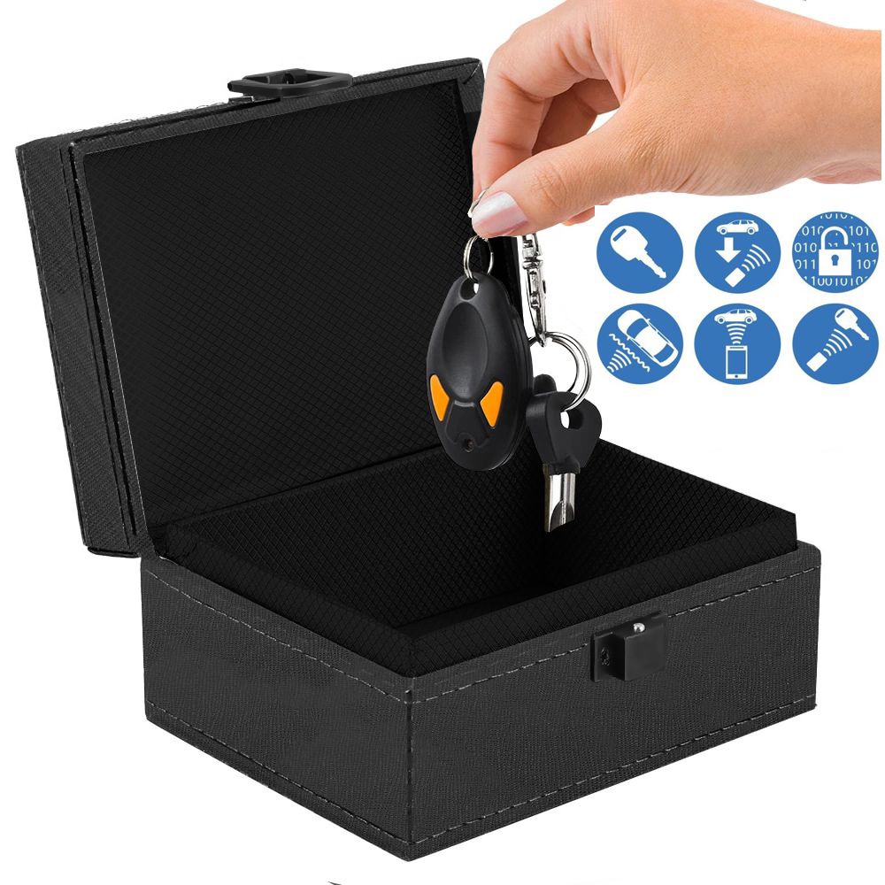 Box Skrzynka Ochrona na Klucze KEYLESS | Klatka Faradaya Blokada Fal RFID