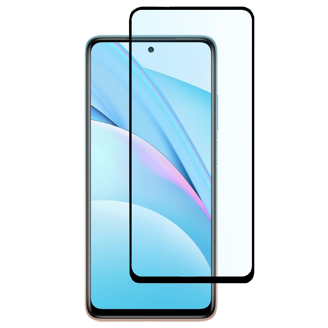 Szkło Hartowane 5D | CASE FRIENDLY | Full Glue do Xiaomi Mi 10T Lite 5G