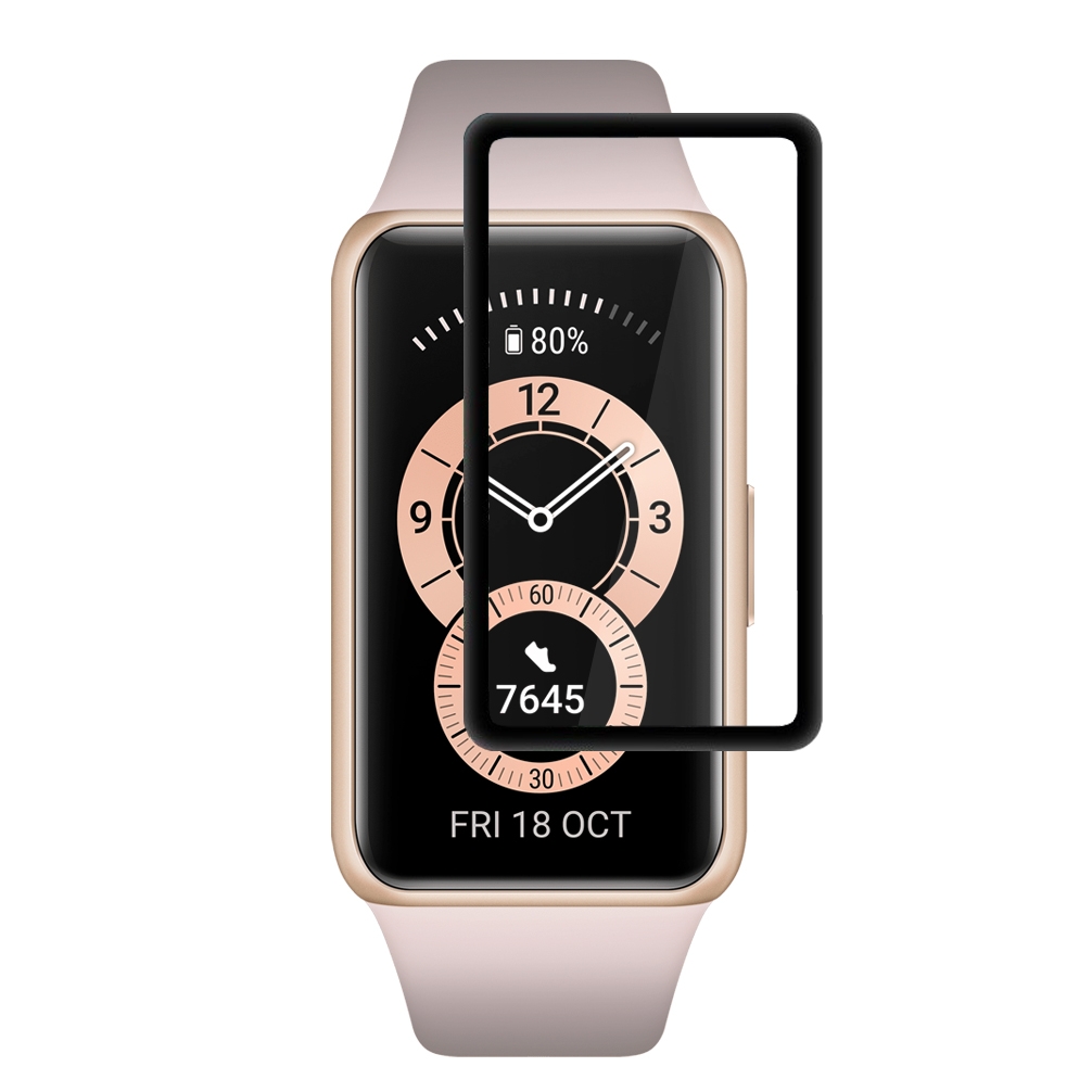 Szkło Hybrydowe | FULL COVER do Huawei Band 6