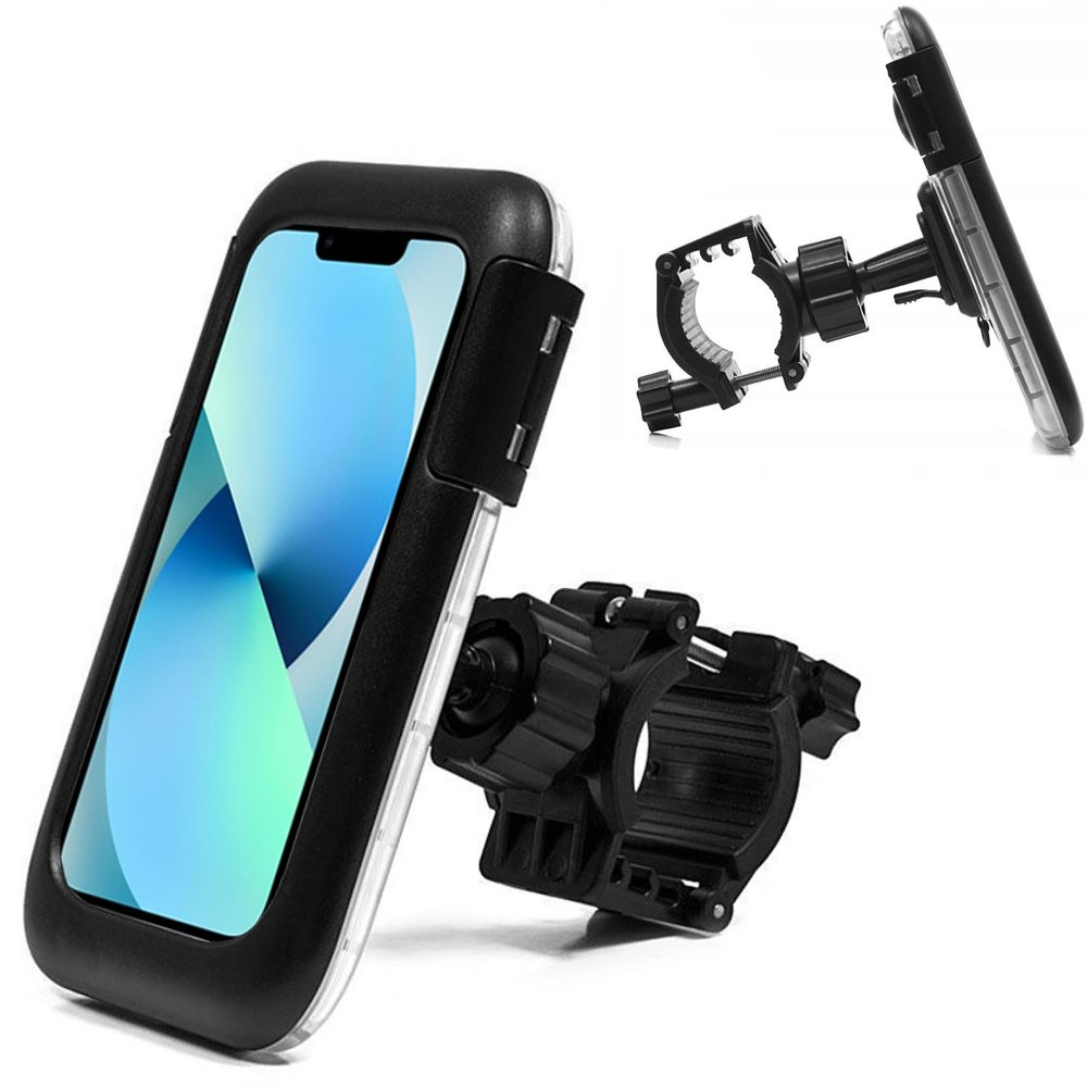 Pancerne Etui + Uchwyt Rowerowy na Kierownicę do Apple iPhone 13 Mini