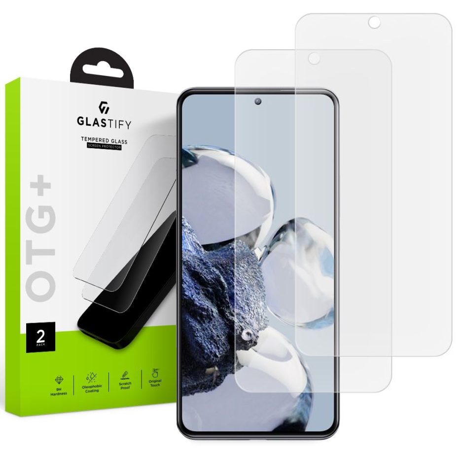 Glastify Szkło Hartowane | 2 sztuki do Xiaomi 12T / Pro