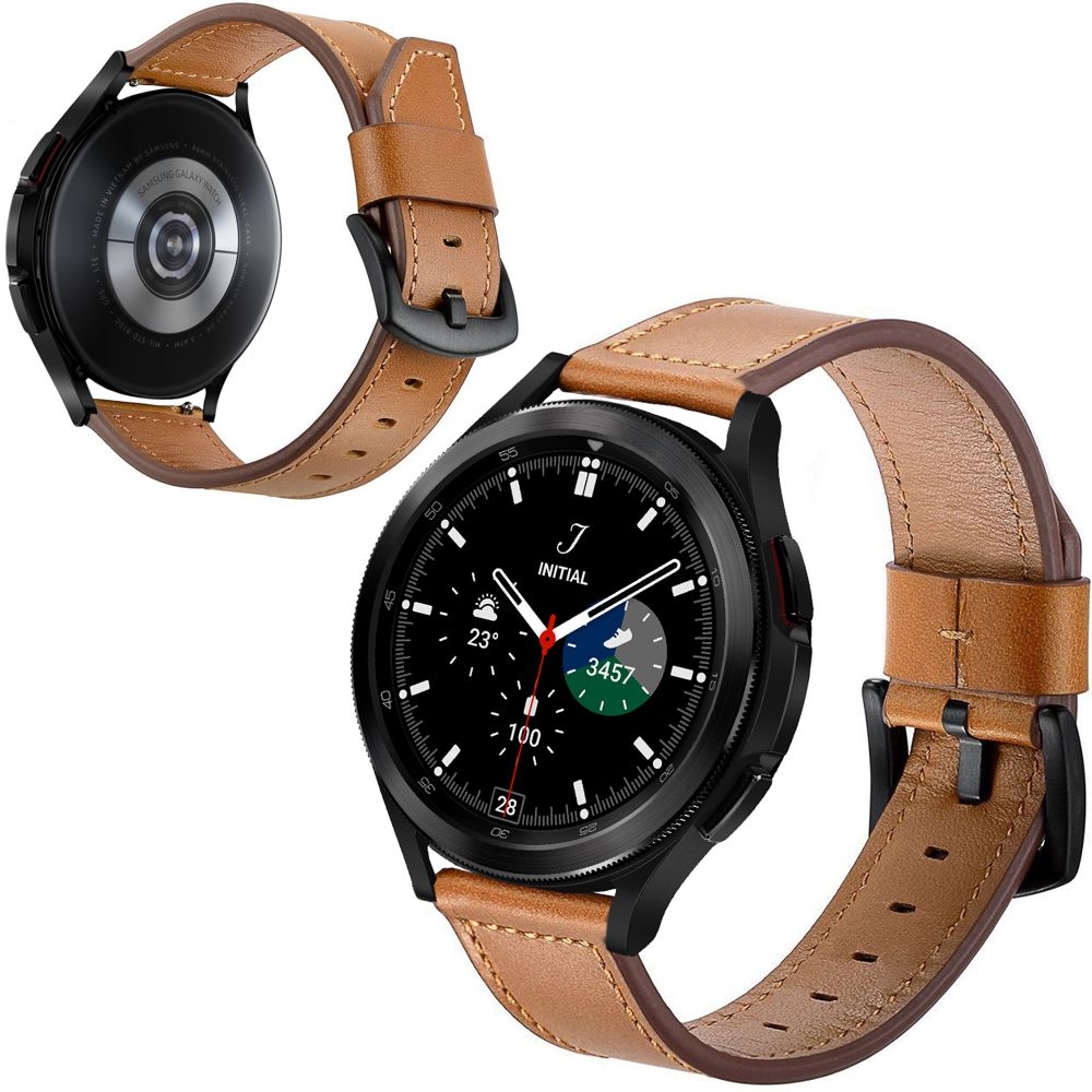 Skórzany Pasek Leather Strap Classic do Samsung Galaxy Watch 4 Classic 42/46mm