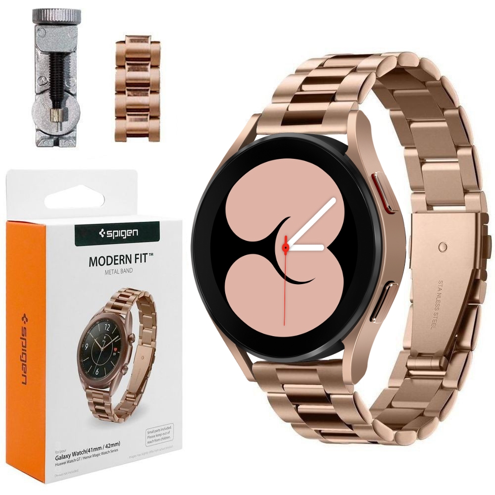 SPIGEN Modern Fit | Stalowa Bransoleta Pasek do Samsung Galaxy Watch 4 40/44mm