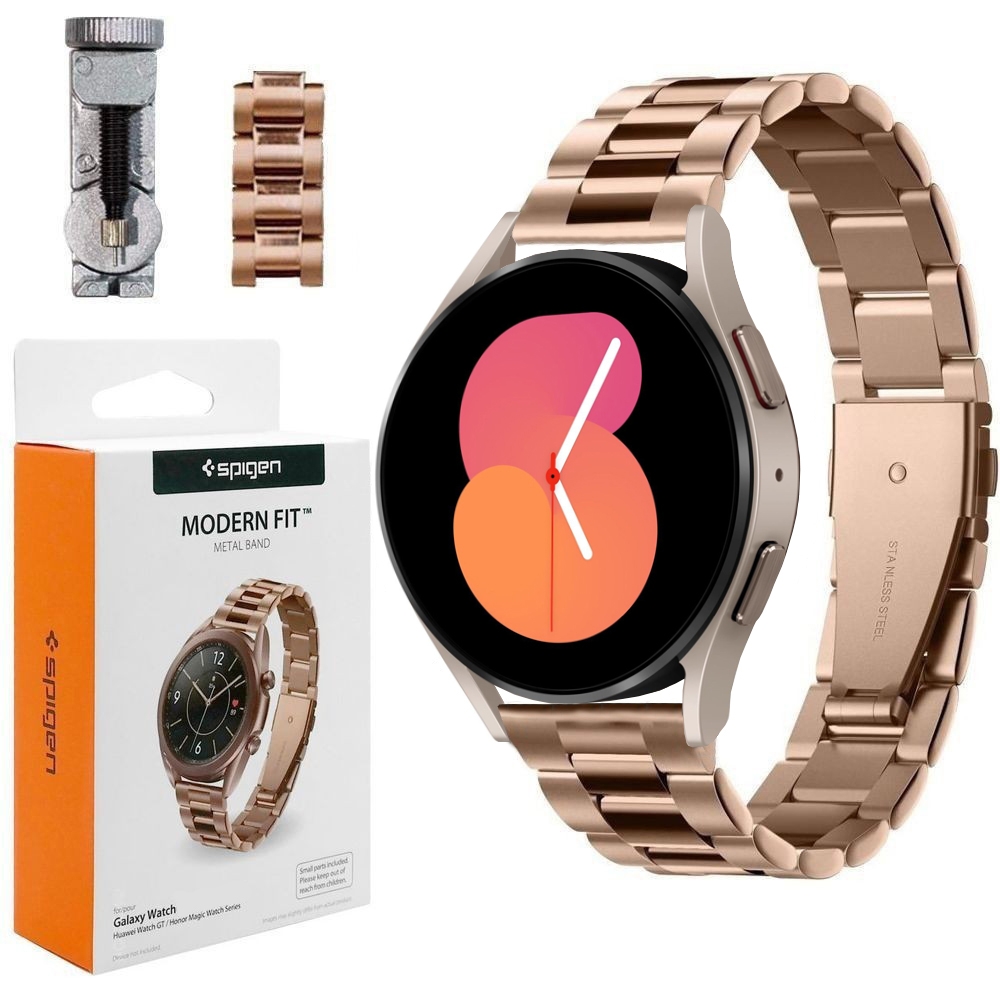 SPIGEN Modern Fit | Stalowa Bransoleta Pasek do Samsung Galaxy Watch 5 40/44mm