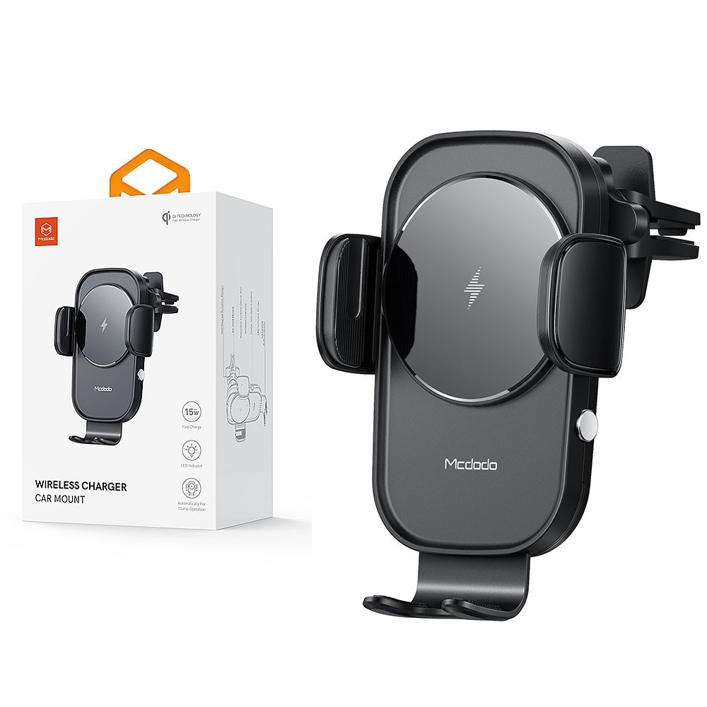 Mcdodo | Automatyczny Uchwyt Indukcyjny USB-C | do Kratki | QC 15W