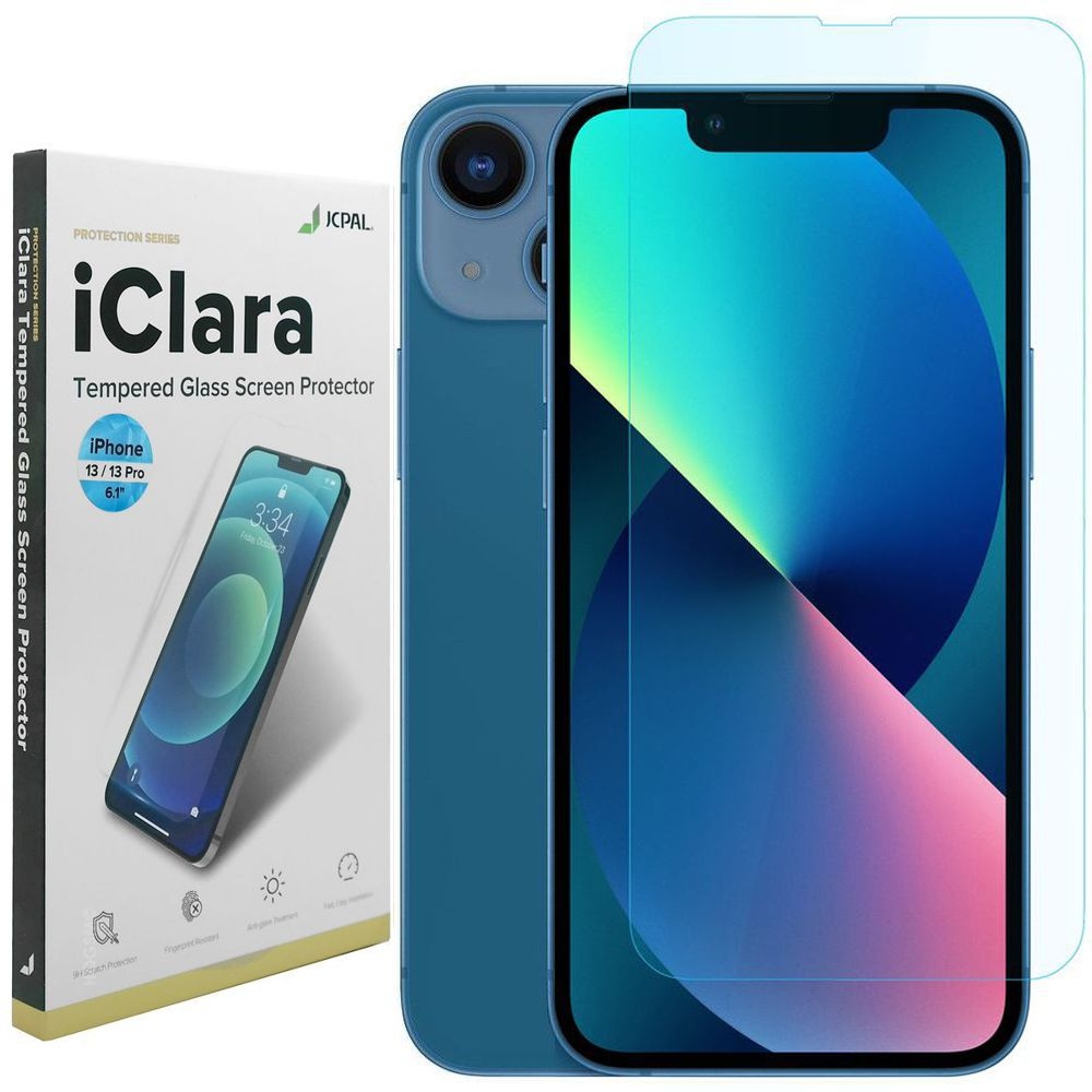 Szkło Hartowane JCPAL iClara | 9H 2.5D | 0.26mm do Apple iPhone 13