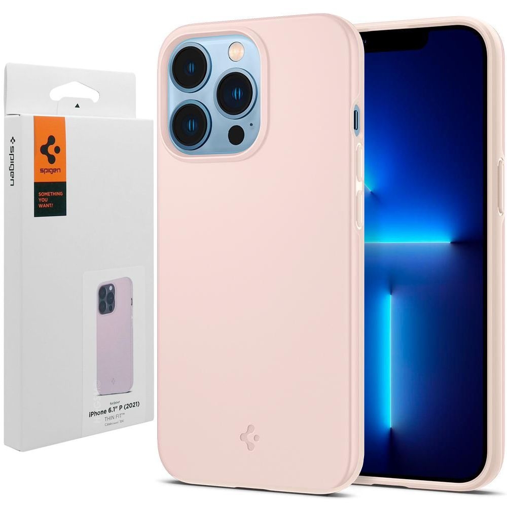 Etui SPIGEN Thin Fit | Pink Sand do Apple iPhone 13 Pro