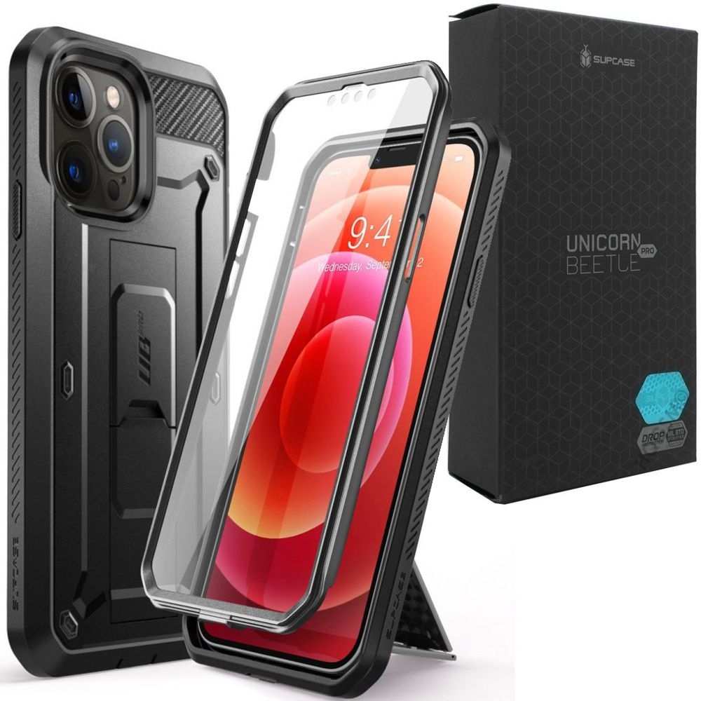 Etui SUPCASE Unicorn Beetle Pro | Obudowa Przód Tył na CAŁY Apple iPhone 13 Pro