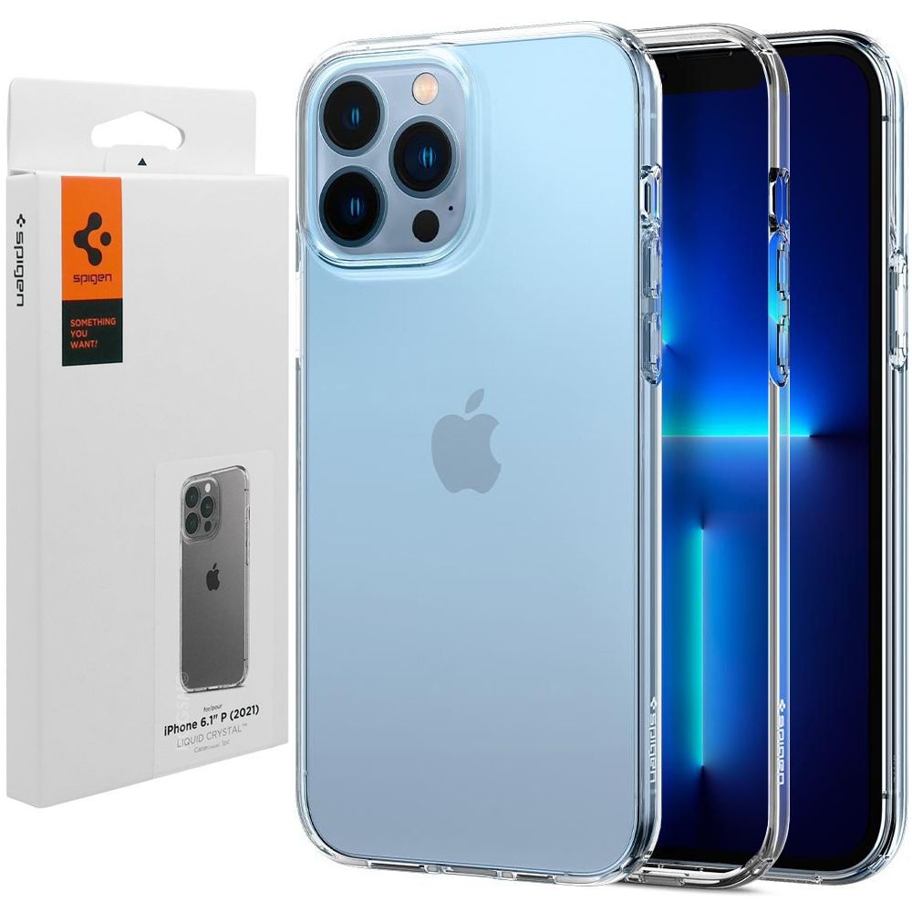 Etui SPIGEN Liquid Crystal | Crystal Clear do Apple iPhone 13 Pro
