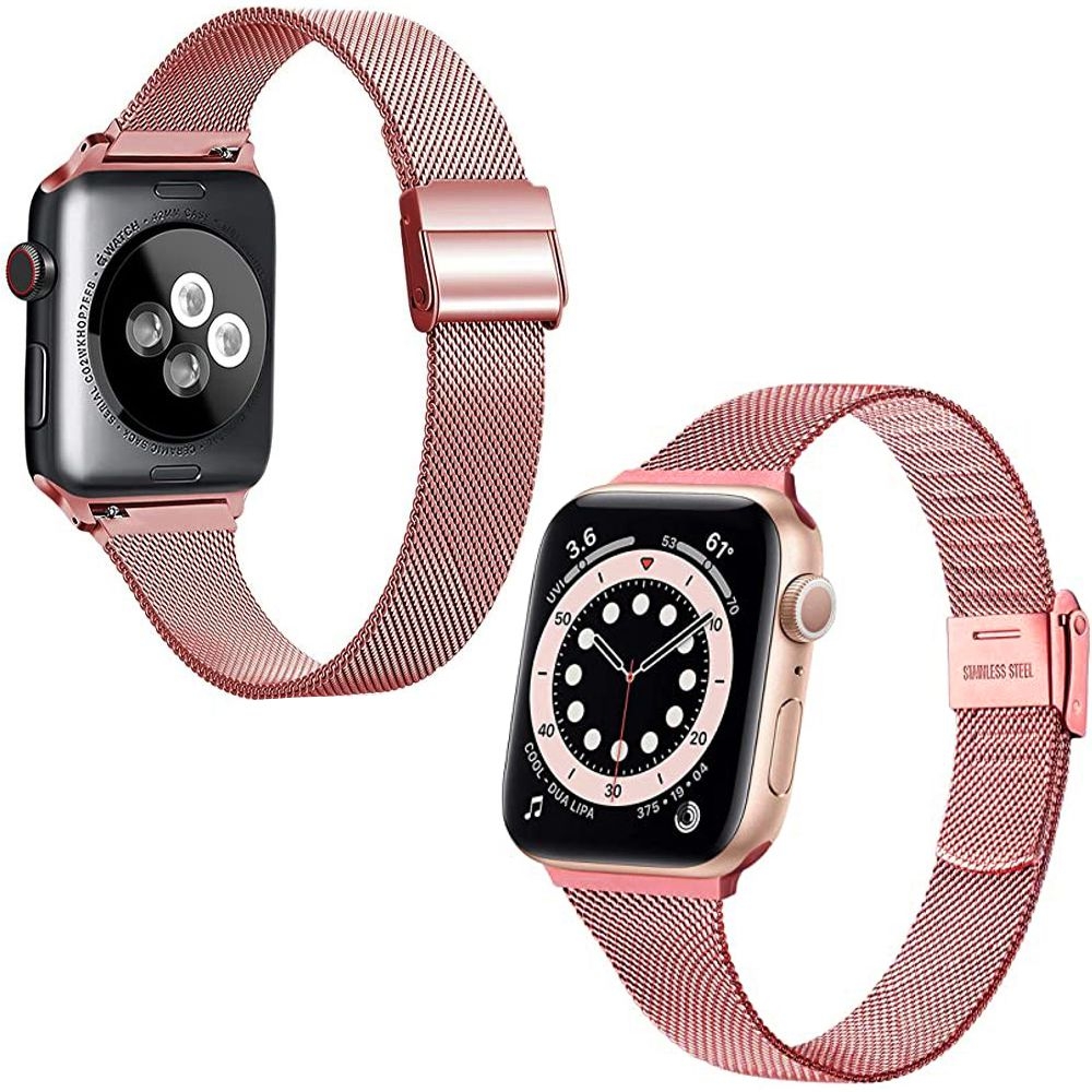 Pasek Siatka Milanese Mesh Band SLIM do Apple Watch 7 41mm