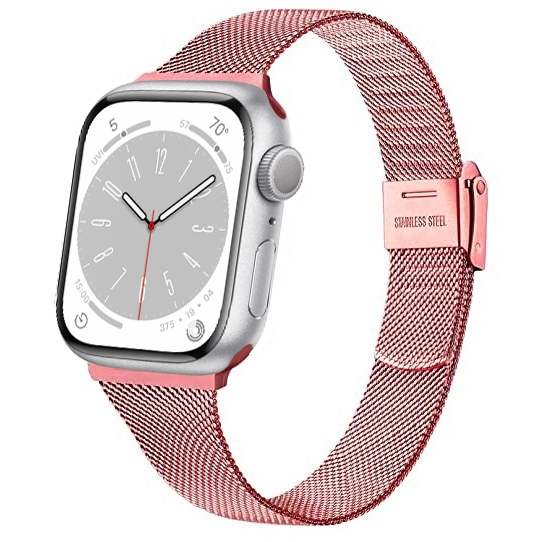 Pasek Siatka Milanese Mesh Band SLIM do Apple Watch 9/8 41mm