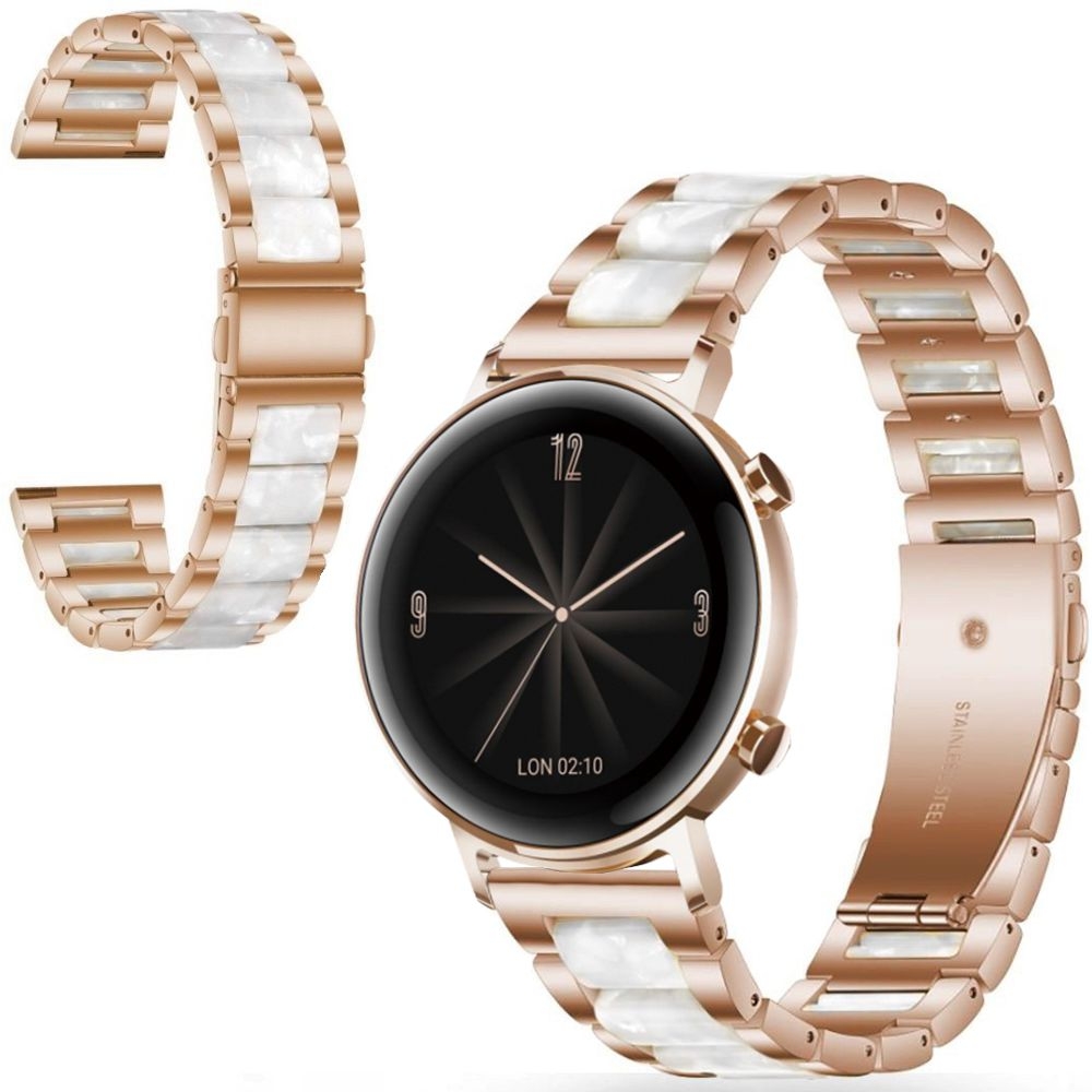 Stalowy Pasek Bransoleta | Stone White do Huawei Watch GT2 42mm