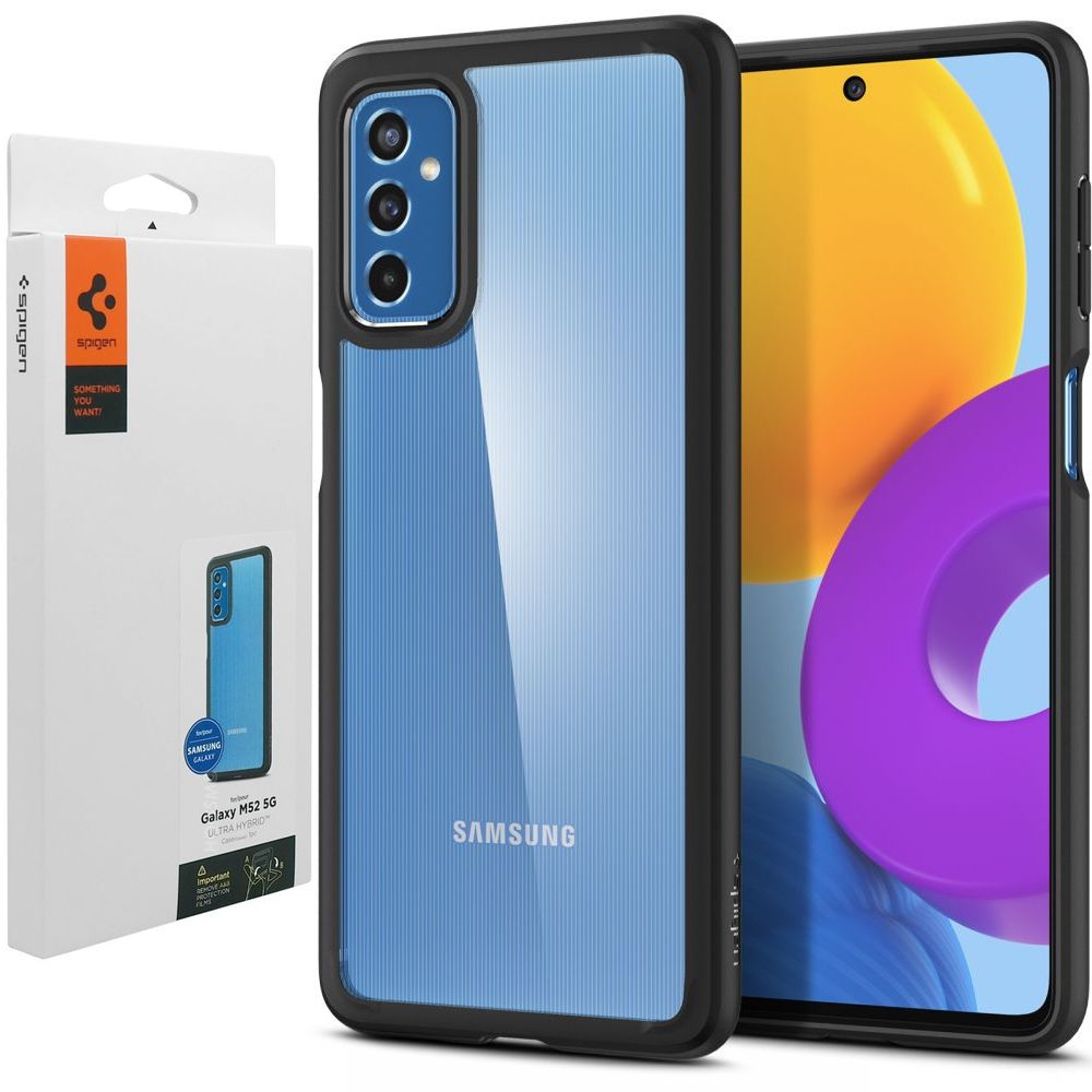 Etui SPIGEN Ultra Hybrid | Matte Black do Samsung Galaxy M52 5G