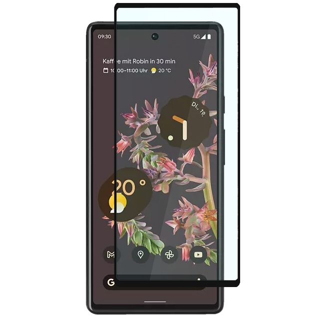 Szkło Hartowane 5D | CASE FRIENDLY | Full Glue do Google Pixel 6 |