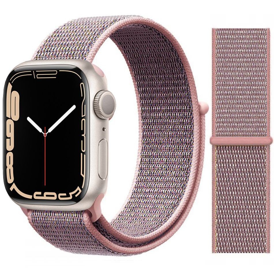 Sportowa Opaska Pasek NYLON do Apple Watch 7 41mm