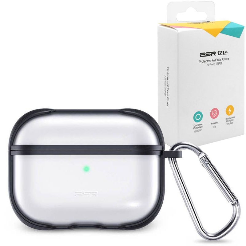Etui ESR Hybrid Case | Crystal Black do Apple AirPods Pro