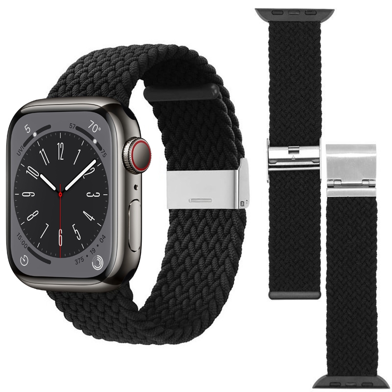 Elastyczny Pasek z Zapięciem do Apple Watch 9/8 45mm