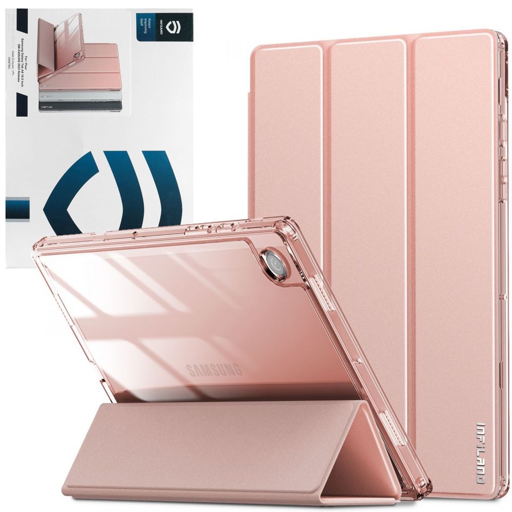 Stojące Etui Infiland Rugged Crystal do Samsung Galaxy Tab A8 10.5 X200/X205
