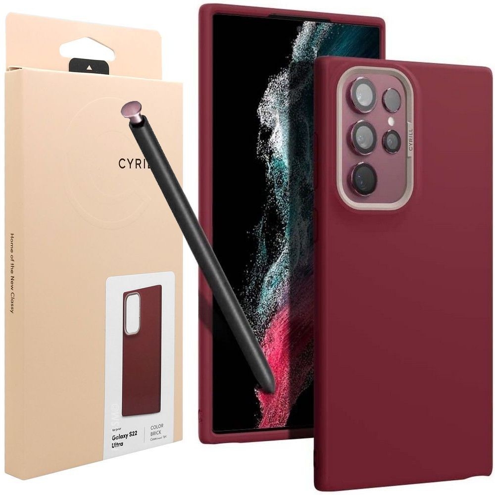 Etui SPIGEN Cyrill Color Brick do Samsung Galaxy S22 Ultra 5G