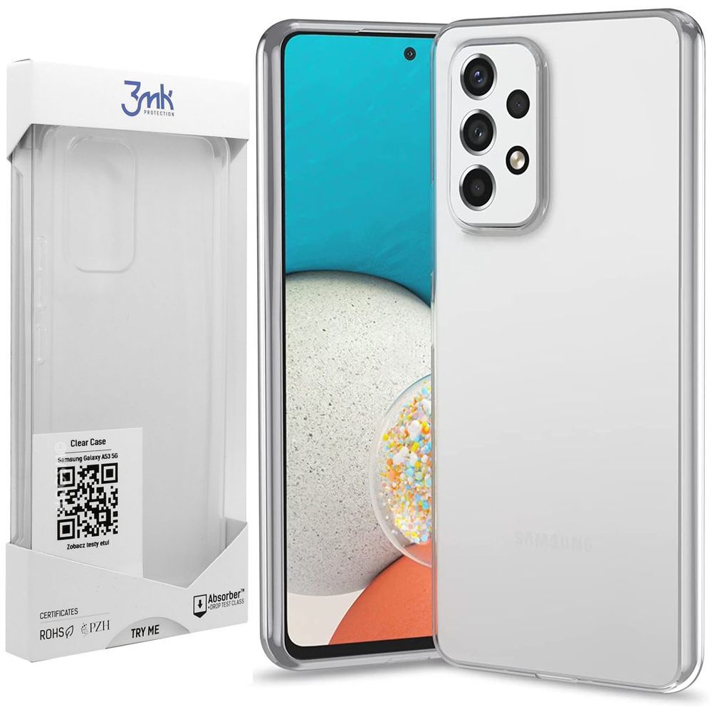 Etui 3mk Clear Case | Bezbarwne do Samsung Galaxy A53 5G