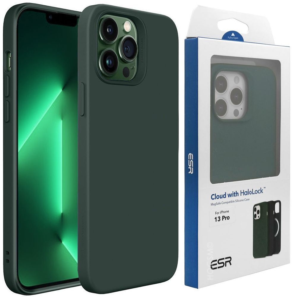 Etui ESR Cloud MagSafe | Green do Apple iPhone 13 Pro