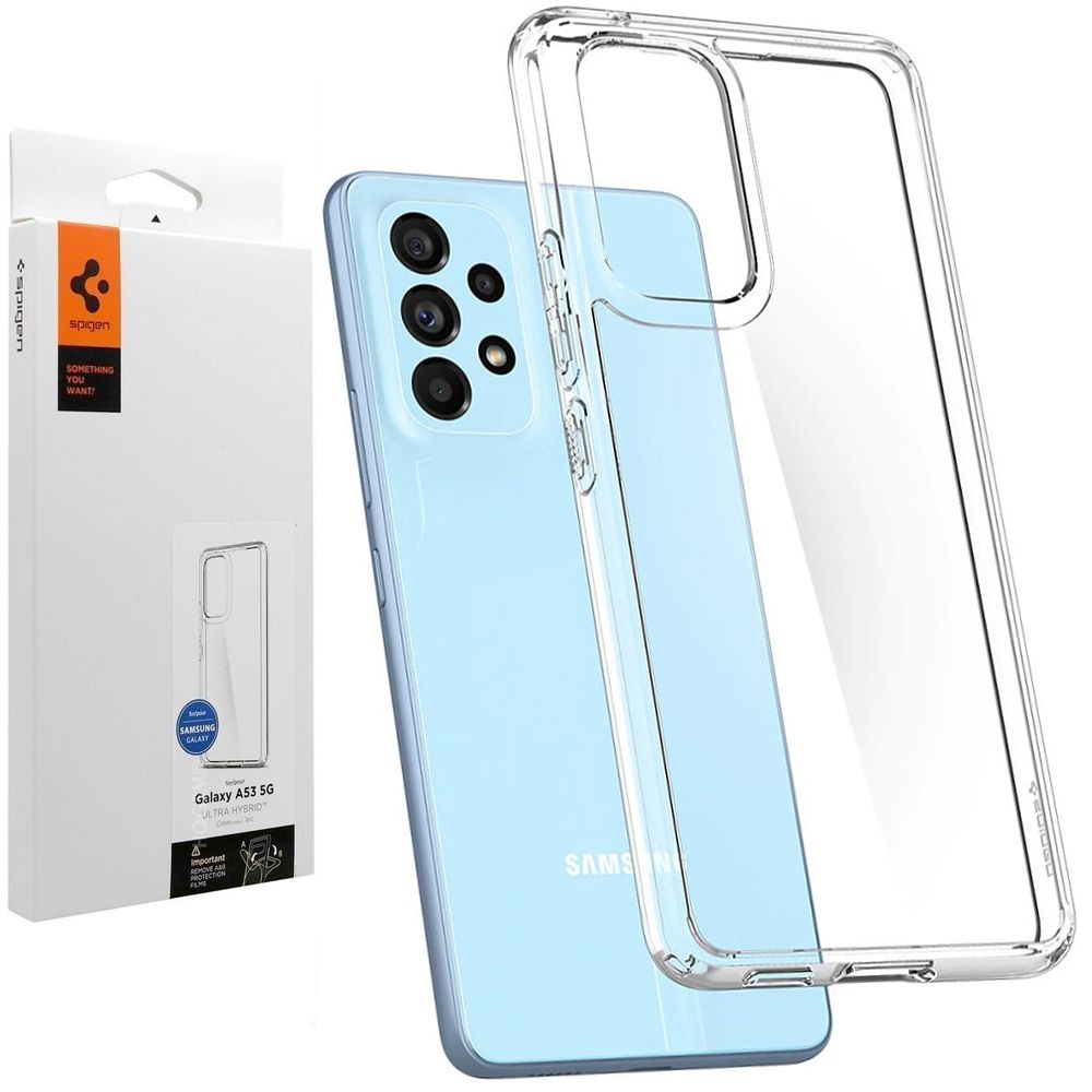 Etui SPIGEN Ultra Hybrid | Crystal Clear do Samsung Galaxy A53 5G