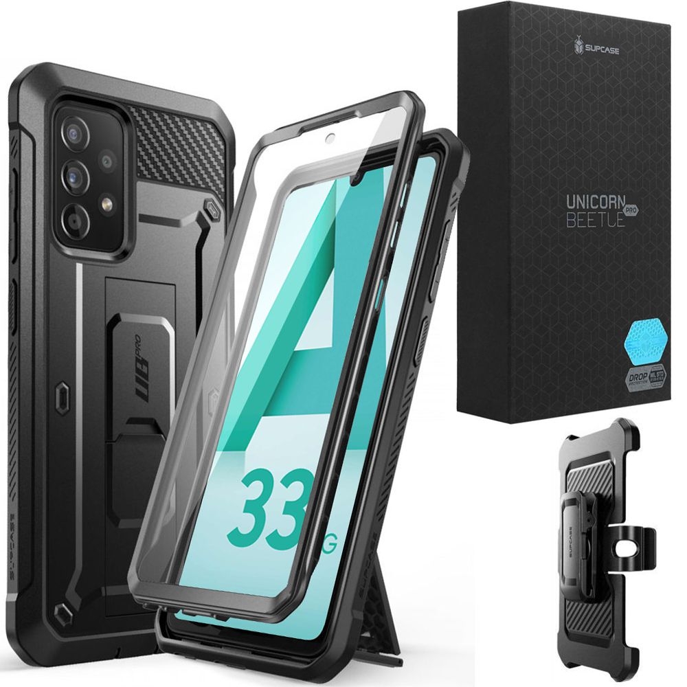 Etui SUPCASE Unicorn Beetle Pro | Obudowa Przód Tył na CAŁY Samsung Galaxy A33 5G