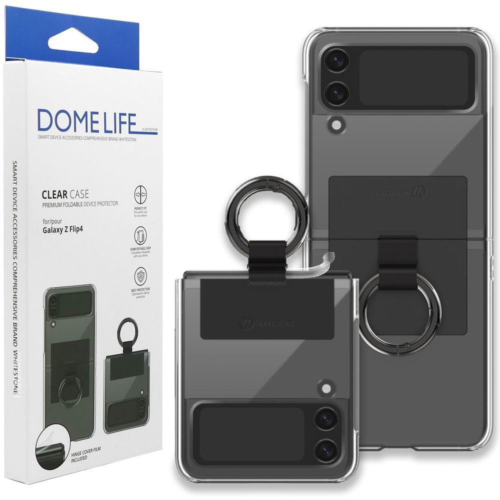 Etui DOME Clear Case RING do Samsung Galaxy Z Flip4