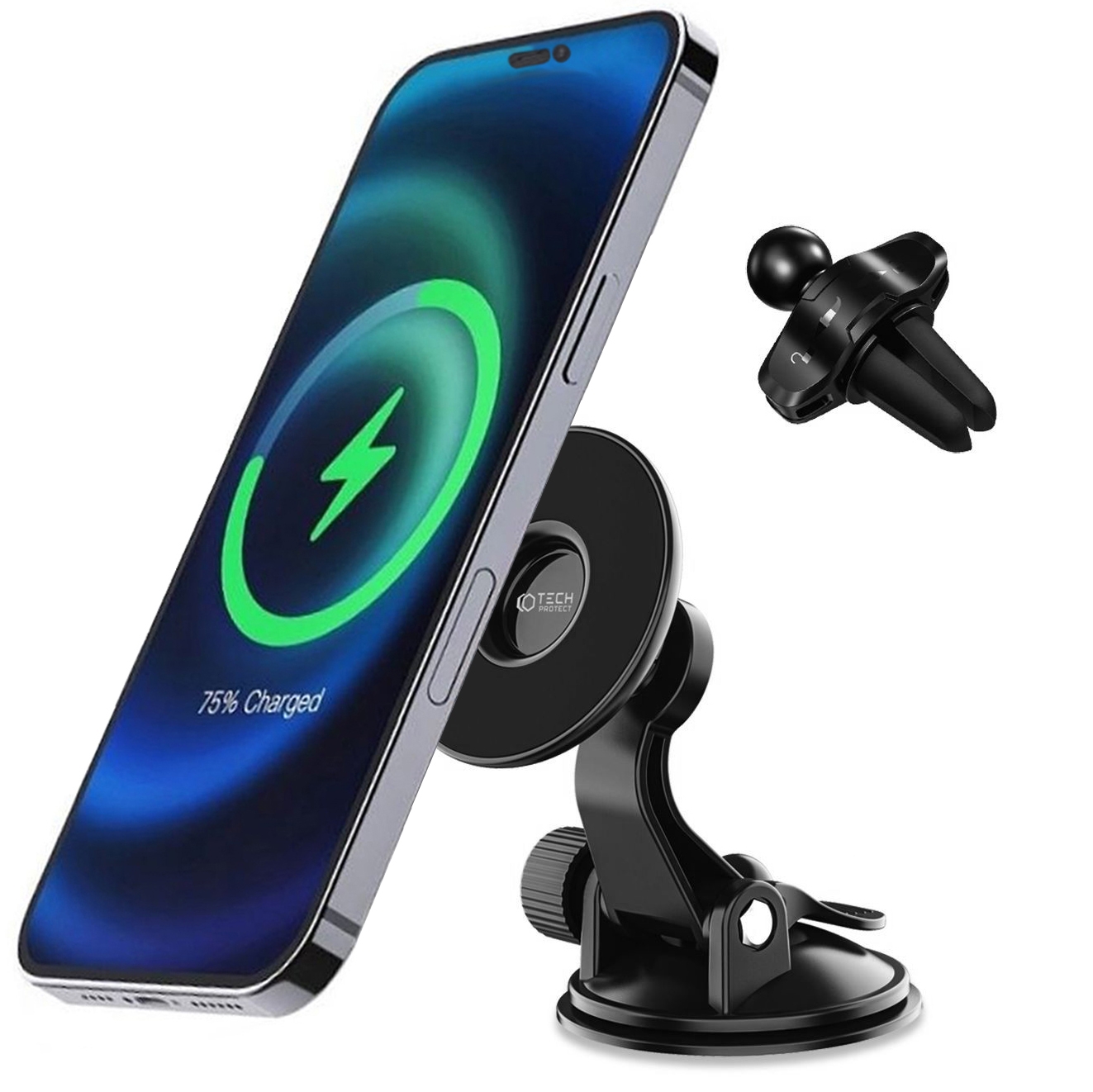 Magnetyczny Uchwyt MagSafe Apple iPhone | 2w1 do Deski Kratki